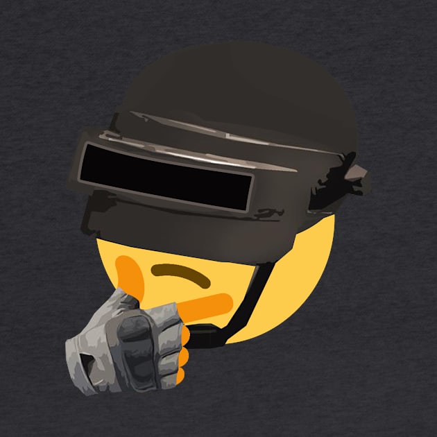 thinking emoji PUBG by UMM